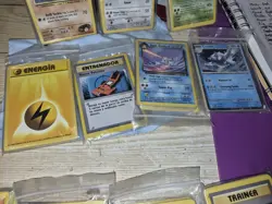 Pokemon TCG Mixed Lot Spanish & English Vintage Energy Trainer Cards - Image 2