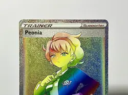 Peonia 219/198 (NM) Secret Rare Sword & Shield: Chilling Reign 2021 Pokemon Card - Image 3