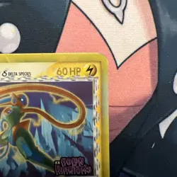 Pokemon TCG Deoxys 6/110 Holon Phantoms Delta Holo Rare Card - Image 2