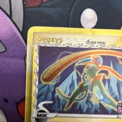 Pokemon TCG Deoxys 6/110 Holon Phantoms Delta Holo Rare Card - Image 3