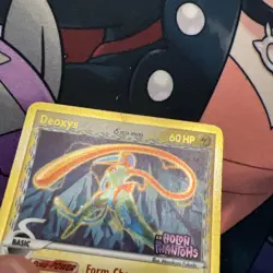 Pokemon TCG Deoxys 6/110 Holon Phantoms Delta Holo Rare Card - Image 4