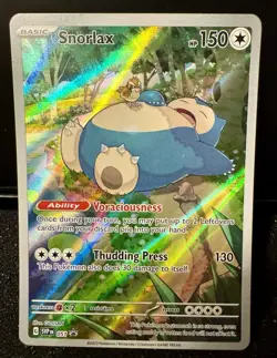 Pokemon TCG - Snorlax 051 Sv: Scarlet & Violet Promo Cards Holo NM/M - Image 1