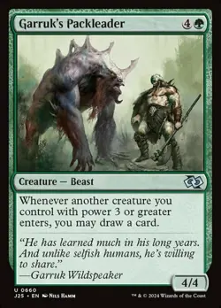 Garruk's Packleader, Foundations Jumpstart NM x 1 MTG - Image 1