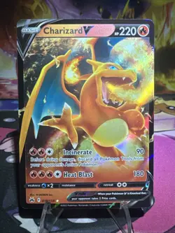 Charizard V 018/159 Crown Zenith Ultra Rare Holo Pokemon TCG Card NM - Image 1