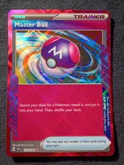 Pokemon Master Ball 153/162 *ACE SPEC* NM! (Playable Trainer Card) -Pokemon TCG - Image 1