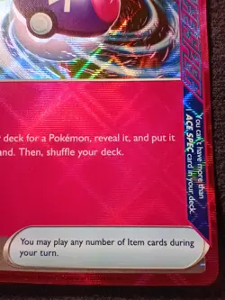 Pokemon Master Ball 153/162 *ACE SPEC* NM! (Playable Trainer Card) -Pokemon TCG - Image 4