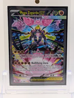 Mega Zygarde EX Pokemon TCG Holo Fighting 310 HP Card 120/088 - Image 1