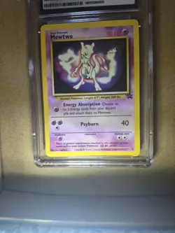 CGC 9 Mewtwo 3 Black Star Promo Mewtwo Strikes Back 1999 Pokemon Card - Image 5