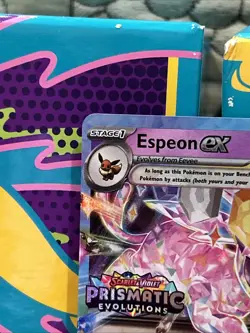 Espeon ex - (Prismatic Evolutions Stamp) 034/131 Miscellaneous Cards & Products - Image 2