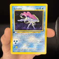 1st Edition Suicune Reg. 27/64 Neo Revelation Pokemon Card - NM - Image 1