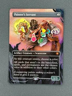 Painters Servant MTG Special Guests Hand Painted Extended Full Altered Art Tentz - Image 3