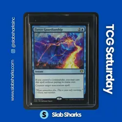 2020 MAGIC: THE GATHERING COMMANDER #035 FIERCE GUARDIANSHIP - Image 1