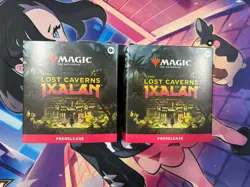 2x Lost Caverns of Ixalan Prerelease Packs Magic the Gathering New/Sealed - Image 1