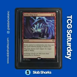 2020 MAGIC: THE GATHERING COMMANDER #050 DEFLECTING SWAT - Image 1