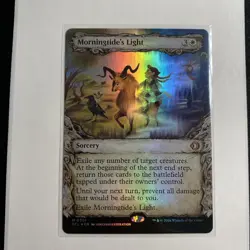 Morningtide's Light Showcase Foil 301 Lorwyn Eclipsed Magic the Gathering - Image 1