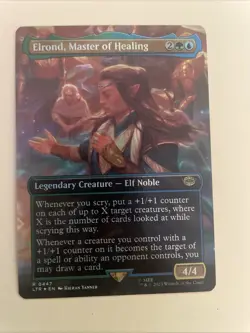 Elrond, Master of Healing (Borderless) Universes Beyond: LOTR - Image 1