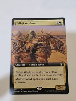 Fallaji Wayfarer (Extended Art) Commander: Dominaria United Regular - Image 1