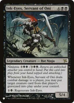 Magic The Gathering MTG INK-EYES, SERVANT OF ONI The List NM Near Mint - Image 1