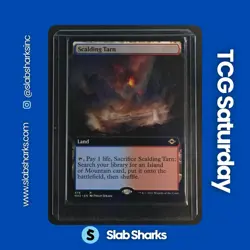 2021 MAGIC: THE GATHERING MODERN HORIZONS 2 #478 SCALDING TARN EXTENDED ART - Image 1