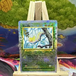 Pokemon Weedle 99/110 Legendary Collection Reverse Fire Cracker Holo - Image 1