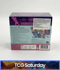 POKEMON TCG SWORD & SHIELD FUSION STRIKE SEALED ELITE TRAINER BOX ETB - Image 2