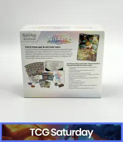 POKEMON CENTER SCARLET & VIOLET PRISMATIC EVOLUTIONS SEALED ELITE TRAINER BOX - Image 2