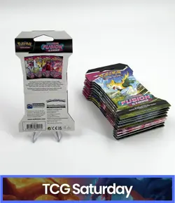 POKEMON TCG SWORD & SHIELD FUSION STRIKE SLEEVED BLISTER PACKS LOT OF 10 - Image 2