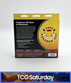 POKEMON TCG 2026 POKEMON DAY PIKACHU PROMO SEALED BOX - Image 2