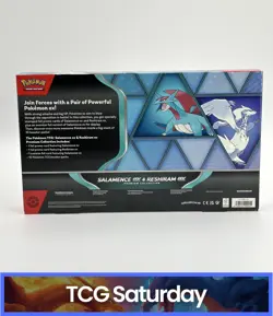 POKEMON TCG SALAMENCE EX & RESHIRAM EX PREMIUM COLLECTION SEALED BOX - Image 2