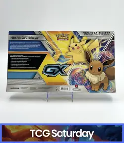 POKEMON TCG PIKACHU GX EEVEE GX SPECIAL COLLECTION SEALED BOX - Image 2