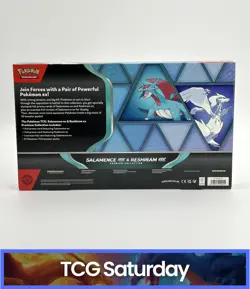 POKEMON TCG SALAMENCE EX & RESHIRAM EX PREMIUM COLLECTION SEALED BOX - Image 2