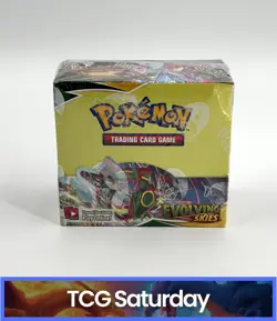 POKEMON TCG SWORD & SHIELD EVOLVING SKIES SEALED BOOSTER BOX - Image 1