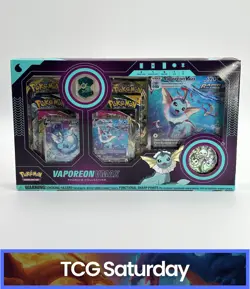 POKEMON VAPOREON VMAX PREMIUM COLLECTION SEALED BOX - Image 1