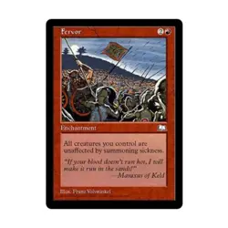 WOTC MtG Weatherlight Fervor (R) VG - Image 1