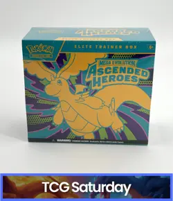 POKEMON TCG MEGA EVOLUTION ASCENDED HEROES SEALED ELITE TRAINER BOX ETB - Image 1