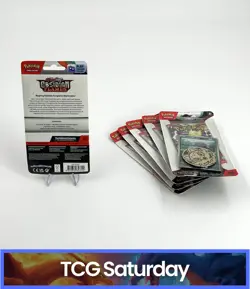 **POKEMON TCG SCARLET & VIOLET OBSIDIAN FLAMES SEALED BLISTER LOT OF 6 - Image 2