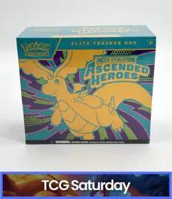 POKEMON TCG MEGA EVOLUTION ASCENDED HEROES SEALED ELITE TRAINER BOX ETB - Image 1