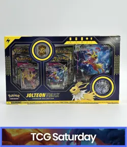 POKEMON JOLTEON VMAX PREMIUM COLLECTION SEALED BOX - Image 1