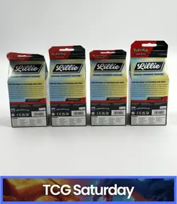 POKEMON TCG LILLIE PREMIUM TOURNAMENT COLLECTION SEALED BOX LOT OF 4 - Image 2