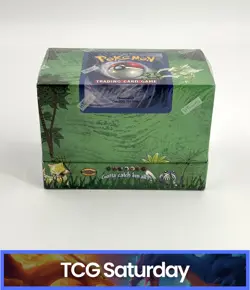 1999 POKEMON JUNGLE PRE CONSTRUCTED THEME DECK SEALED CASE OF 8 - Image 1