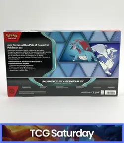 POKEMON TCG SALAMENCE EX & RESHIRAM EX PREMIUM COLLECTION SEALED BOX - Image 2