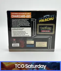 POKEMON DETECTIVE PIKACHU CHARIZARD GX CASE FILE SEALED BOX - Image 2