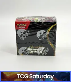 POKEMON TCG MEGA EVOLUTION PERFECT ORDER SEALED BOOSTER BOX - Image 1