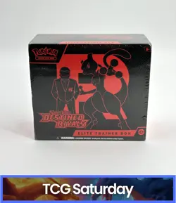 POKEMON TCG SCARLET & VIOLET DESTINED RIVALS SEALED ELITE TRAINER BOX ETB - Image 1