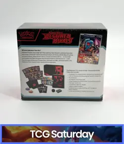 POKEMON TCG SCARLET & VIOLET DESTINED RIVALS SEALED ELITE TRAINER BOX ETB - Image 2