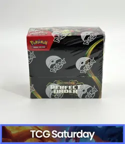 POKEMON TCG MEGA EVOLUTION PERFECT ORDER SEALED BOOSTER BOX - Image 1