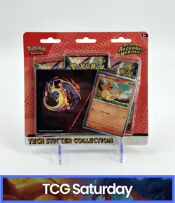 POKEMON MEGA EVOLUTION ASCENDED HEROES TECH STICKER COLLECTION SEALED HANGER - Image 1