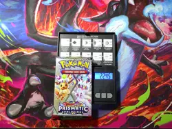 HEAVY! GOD PACKUU SIRUU 22.45g Prismatic Evolutions Pokemon Booster - Image 1