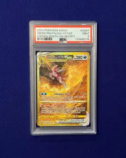 PSA 9 Origin Forme Palkia VSTAR #GG67 Crown Zenith 2023 Pokemon MINT - Image 1