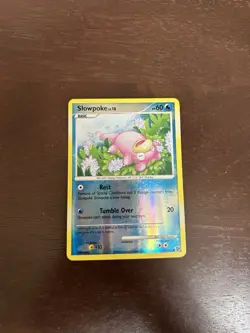 2008 Pokemon Diamond & Pearl Great Encounters Slowpoke Reverse Holo #82/106 - Image 1